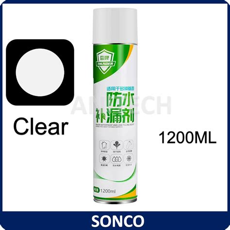 Nanoseal Spray Repair Waterproof Spray Leak Repair Spray Stop Leak Sealant Roof Pipe Film