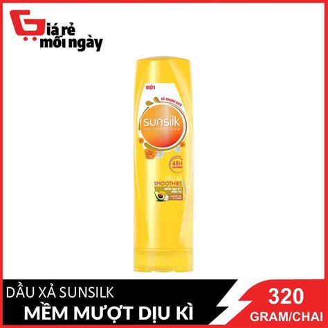 Dầu Xã Sunsilk Mền Mượt Diệu Kỳ 320g Shopee Việt Nam