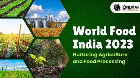 World Food India 2023 Nurturing Agriculture And Food Processing