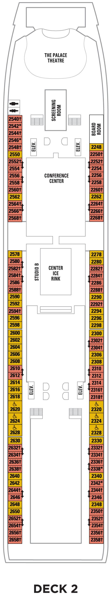 Deck Explorer Of The Seas Deck Plans Royal Caribbean Blog