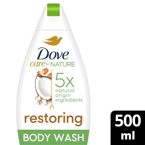 Buy Dove Care By Nature Restoring Body Wash With Coconut Oil And Almond