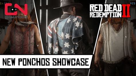 New Long Ponchos Showcase Rdr2 Online Moonshiners Youtube