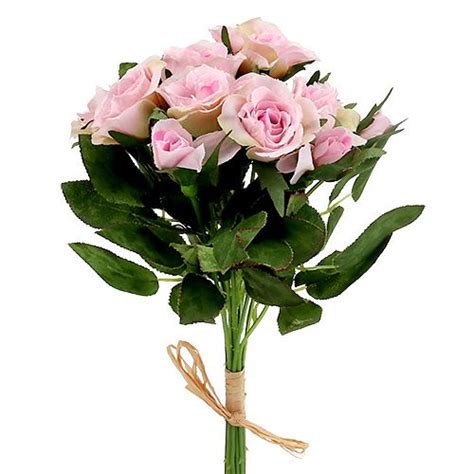 Floristik Fr Fleurs Artificielles Bouquet De Roses Roses L Cm P