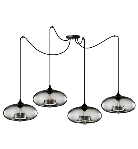 Du A Designerska Lampa Ze Szklanymi Kloszami W Stylu Loft Dobra Cena