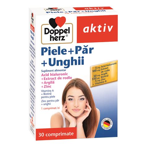 Piele Par Unghii Comprimate Doppelherz Dr Max Farmacie