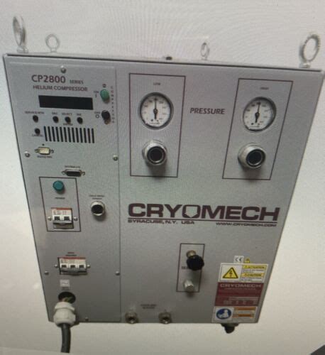 Cryomech Cp289c Helium Compressor Cp2800 Series Used Ebay