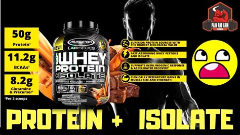 Como Tomar La Proteina Whey Isolate De Muscletech Review Youtube