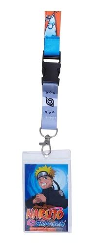 Naruto Lanyard Porta Gafete Cord N Hot Topic Meses Sin Inter S