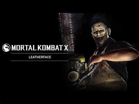 Leatherface Mortal Kombat X PS5 YouTube