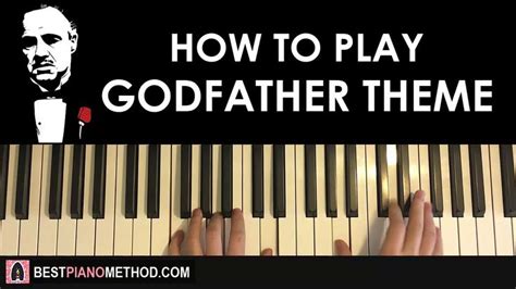 HOW TO PLAY - The Godfather Theme Song (Piano Tutorial) | Piano ...