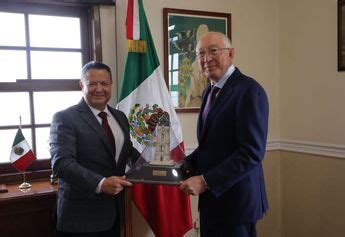 Julio Menchaca y Ken Salazar se reúnen en Hidalgo Grupo Milenio