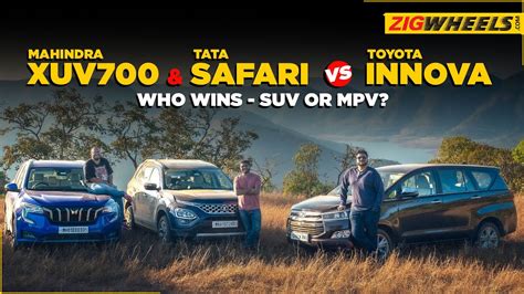 Toyota Innova Crysta Vs Mahindra Xuv Tata Safari Do You Need An