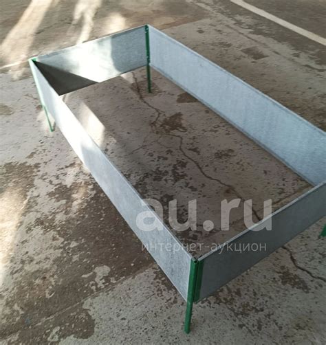 Грядки из листового шифера с металическими стойкам — купить в ...