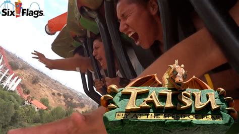 Tatsu Six Flags Magic Mountain Youtube