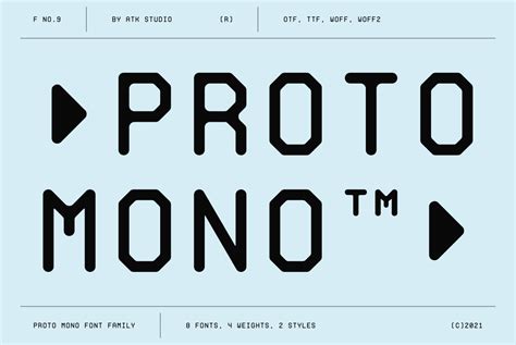 Proto Mono — Supply.Family — Mockups, Fonts, Graphics, Templates & more