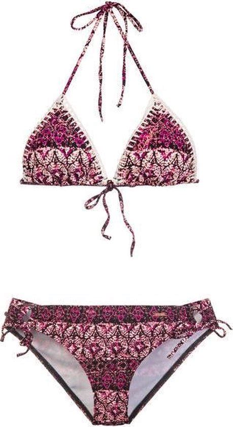 Protest Triangle Bikini Dames ADRIENNE Wild BerryXXL 44 Bol