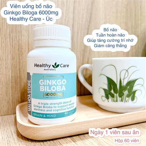 B N O Ginkgo Biloba Healthy Care Ch Nh H Ng H Ng N I A C H P