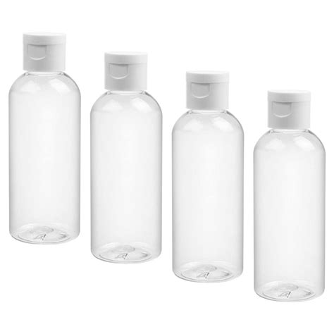 PET Transparent Flip Top Cap Hand Sanitizer Bottle 100 Ml At Rs 3 5 In