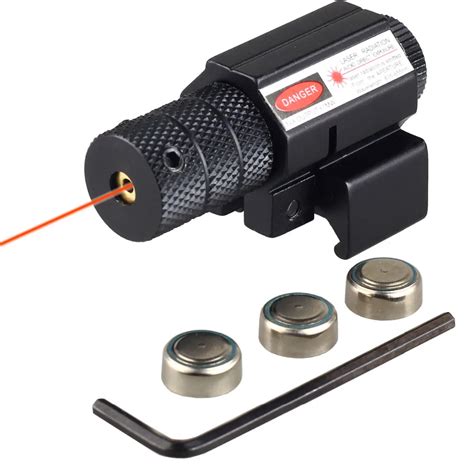 Red Laser For 20mm Weaver Picatinny Mount Fits Most Tactical Firearms