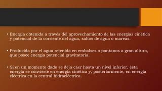 Energ A Hidr Ulica Ventajas Y Desventajas Ppt