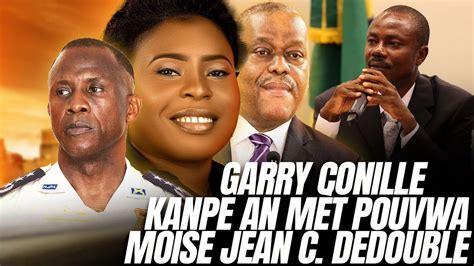 Garry Conille Kanpe an Mèt Pouvwa Etazini Foure Bouch nn Koze A Moise