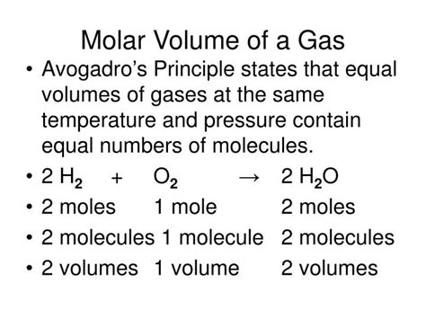 molar volume   gas powerpoint    id