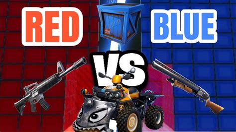 🔴 Red Vs Blue 🔵 Season1 5178 7434 2551 By Asom Fortnite Creative Map Code Fortnitegg