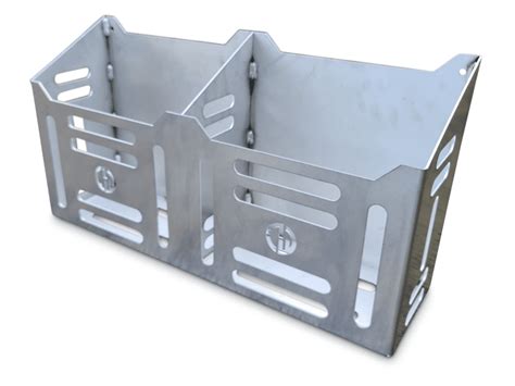 Aluminium Double Canopy Jerry Can Holder Australian Made Trailer