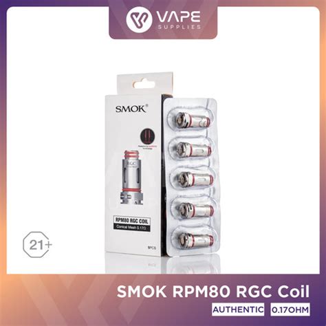 Jual SMOK RPM RGC Conical Mesh Coil 0 17 Ohm Jakarta Utara Vape