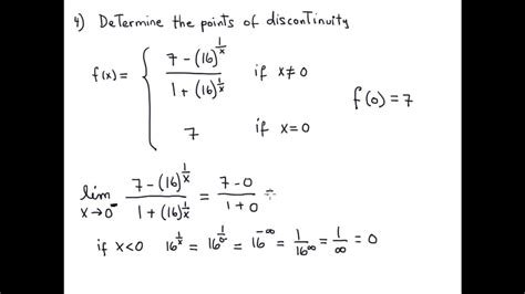 Continuity Problem 3 Youtube