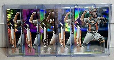 Topps Chrome Buster Posey Refractor Prism Sepia Pink