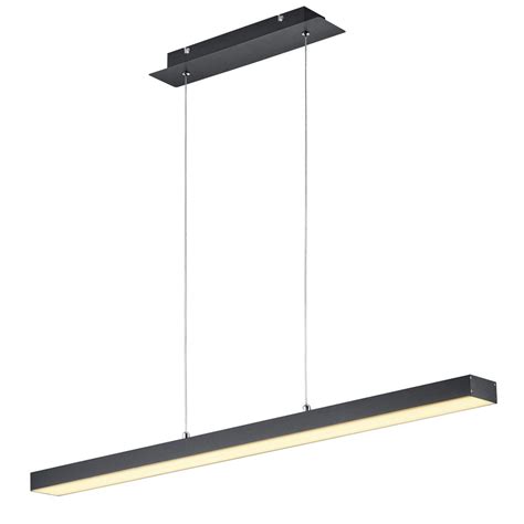 Lampe Suspension Agano Cm Noir Par Trio Acheter Luminairestotal