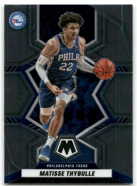 2021 22 Panini Mosaic Matisse Thybulle Philadelphia 76ers 103 EBay