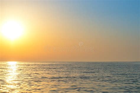 Sunrise over water stock image. Image of spot, weather - 97774303