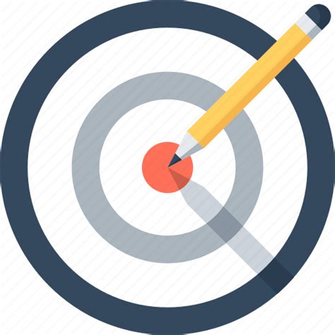 Achievement Design Goal Pencil Plan Solution Target Icon