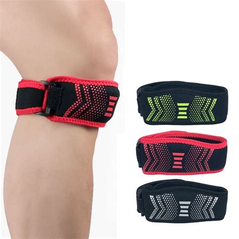 Pcs Knee Sliders Band Adjustable Patella Support Pads For Fitness