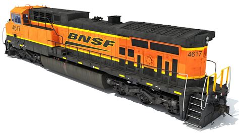 3D Models Locomotive GE AC4400CW BNSF – 3D Horse