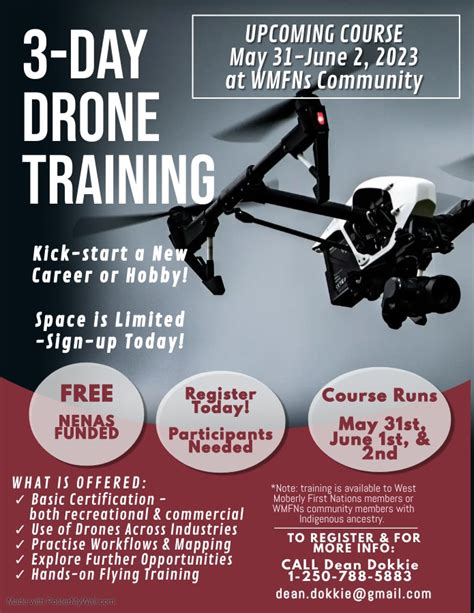 Drone Training Course West Moberly First Nations