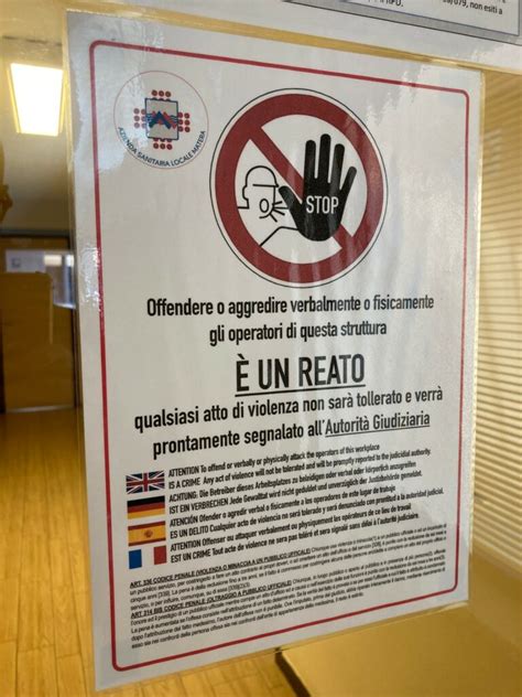 Asm Nuova Cartellonistica Per Contrastare Le Violenze Sugli Operatori