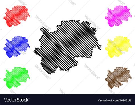 Nashik district maharashtra state division Vector Image