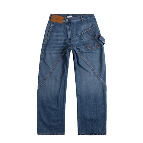 Jw Anderson Twisted Workwear Jeans Buy Now At Asphaltgold Online Store