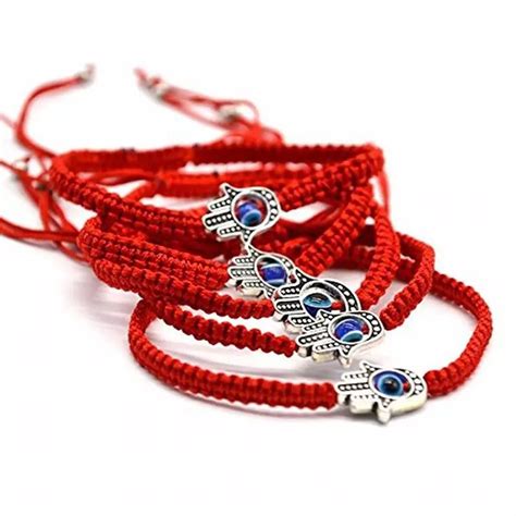 Pulsera Roja Con Mano De F Tima Y Ojo Turco Significado Iluminaci N