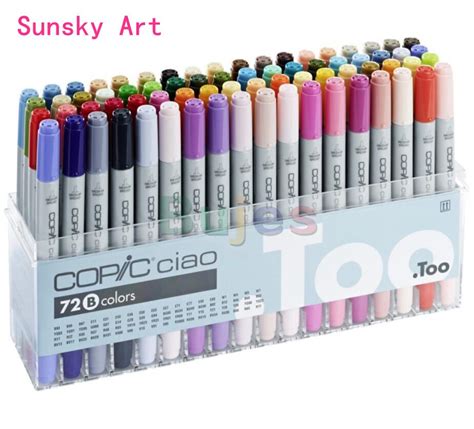 Original Japon S Copic Gorgur O Cores Cabe A Dupla Quadrado