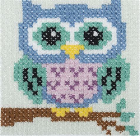 Learn To Cross Stitch Owl