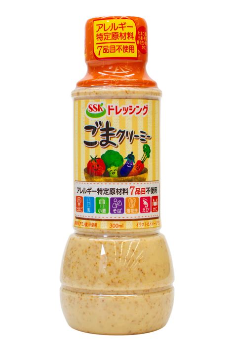 Ssk Goma Creamy Creamy Sesame Dressing 300ml Ichiba Junction Ichibajunction