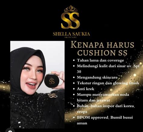 Shella Saukia Cushion Free Mini Gold Cermin Mini Lazada Indonesia