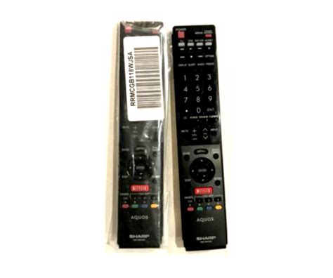 Genuine Original Sharp Tv Remote Control Gb Wjsa Rrmcmgb Wjsa For