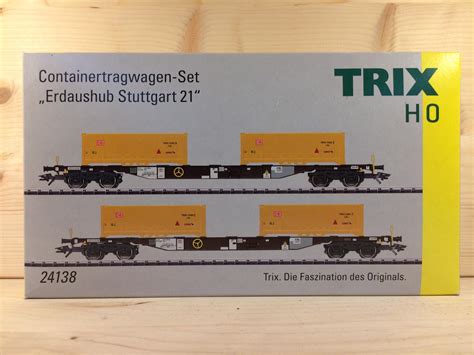 Containertragwagen Erdaushub Stuttgart 2021 MBH ModellBahnHackl