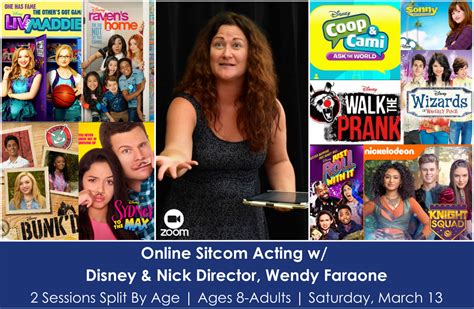 Online Sitcom Acting With Disney And Nick Director Wendy Faraone Sydney To The Max Raven’s Home