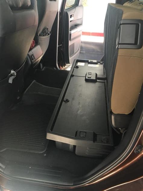 2021 Toyota Tundra Back Seat Fold Down